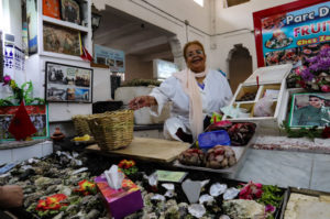カサブランカの中央市場