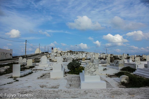 チュニジア・マハディアの墓地