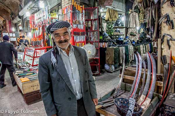 イラン　ウルミエ　クルド人男性