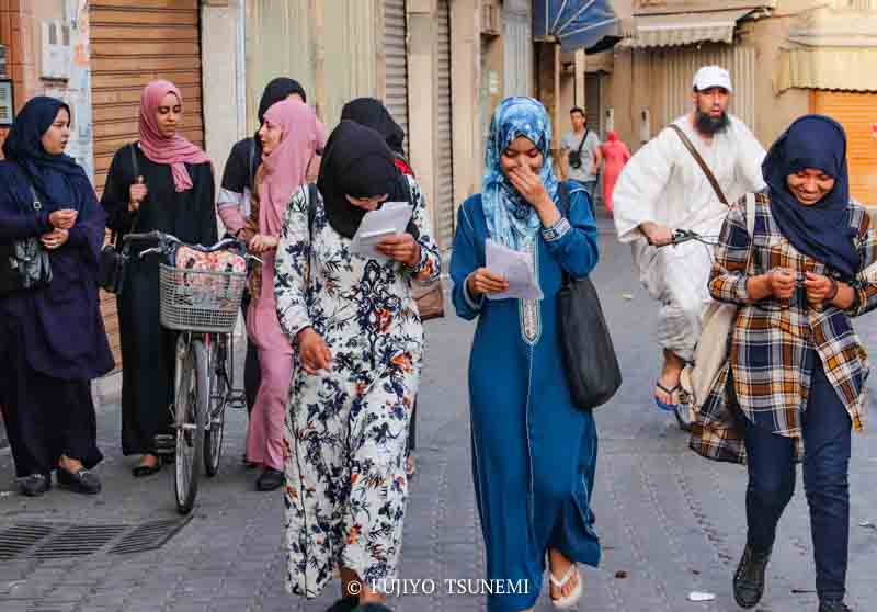 モロッコ女性の服装