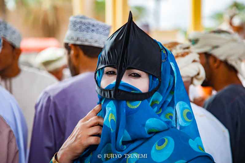 イスラム女性のブルカ