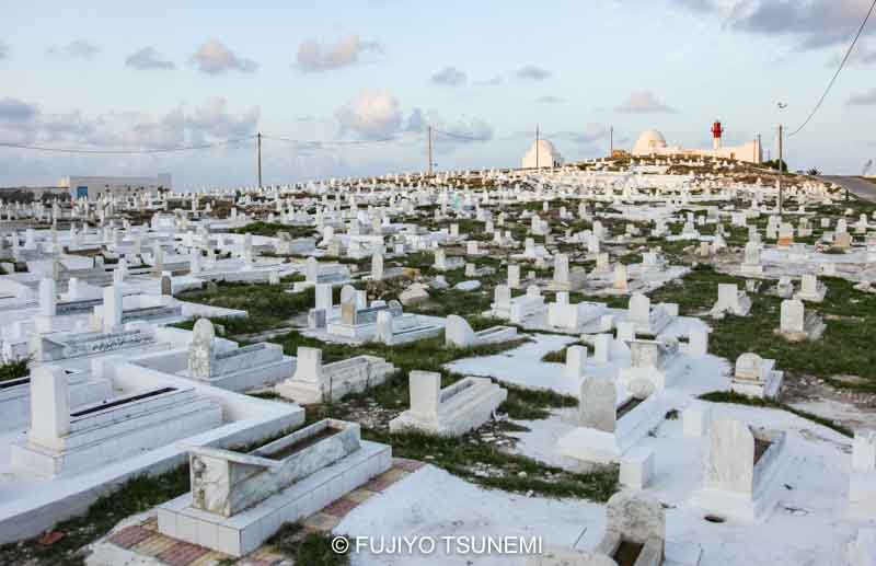 チュニジアの墓　イスラム教徒の墓