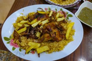 カブサ：サウジアラビア国民食