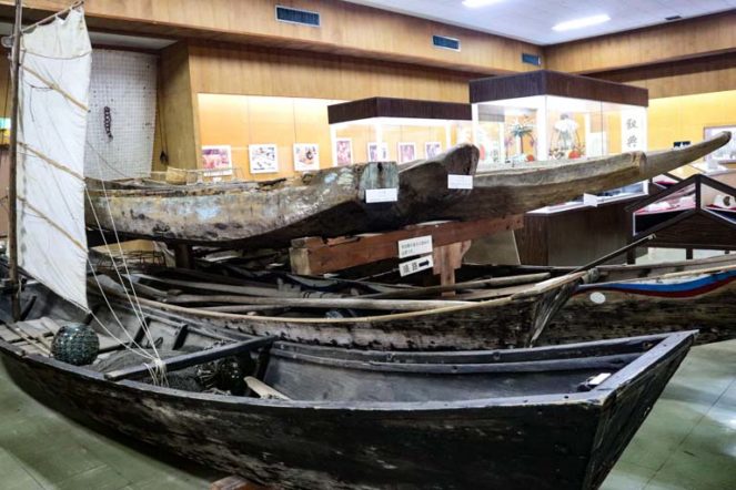 石垣市立八重山博物館 サバニ