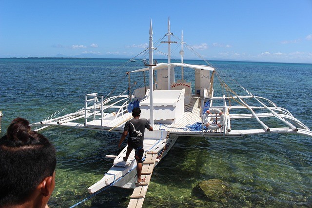 Philippines from-Bantayan-to-Malapascua-island フィリピン　バンタヤン島からマラパスクア島への行き方