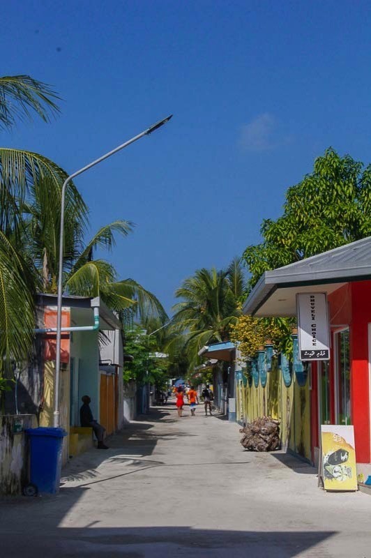 モルディブ・ローカル島 モルディブ　ラスドゥ島 Maldives Rasdhoo-island