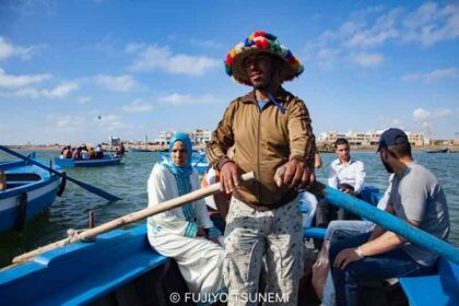 morocco-rabat モロッコ　ラバトのサレの渡し船