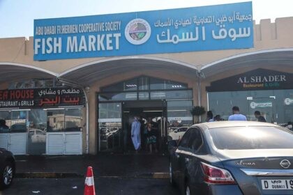 アブダビ　魚市場