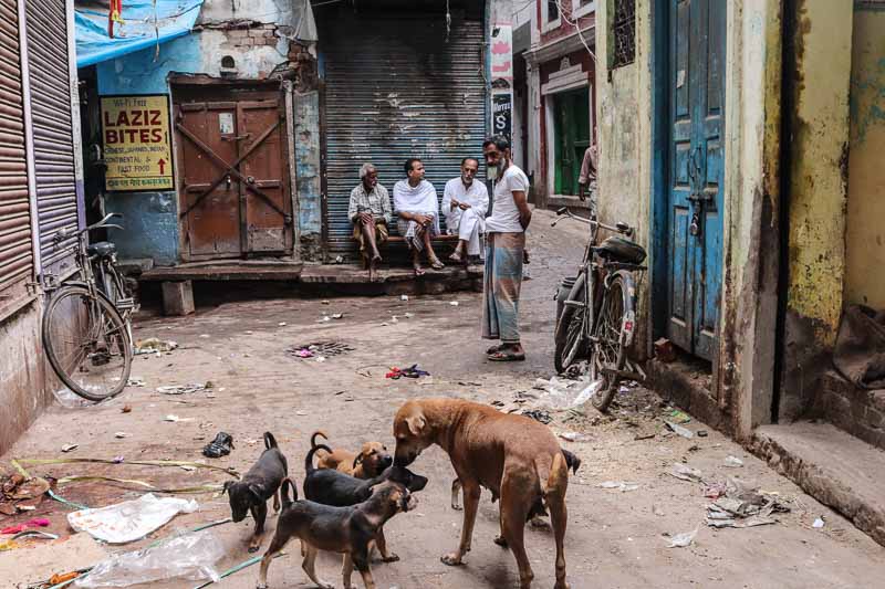 インドの路地裏