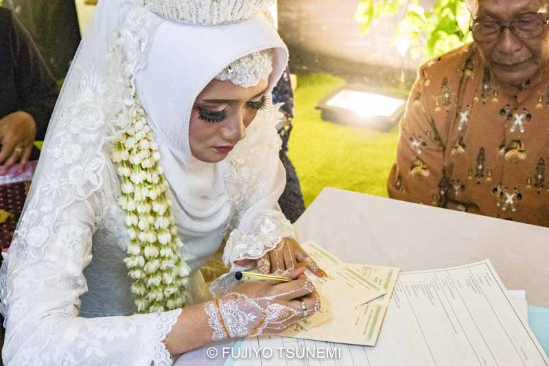 インドネシアの結婚式