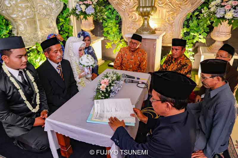 インドネシアの結婚式