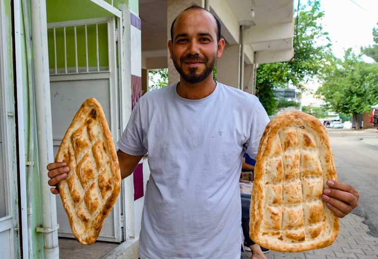 中東料理・トルコのパン