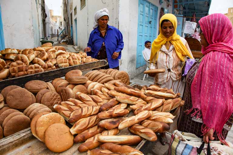 中東料理チュニジアのパン Tunisia bread