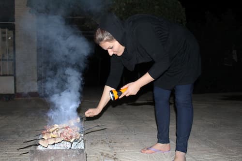 iran food イラン料理　イランのバーベキュー　iran-barbeque