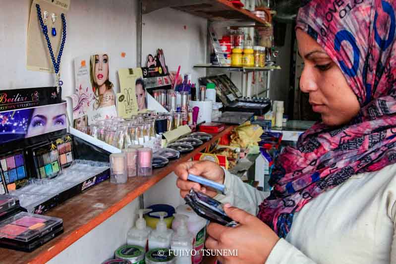 イスラム女性のメイク