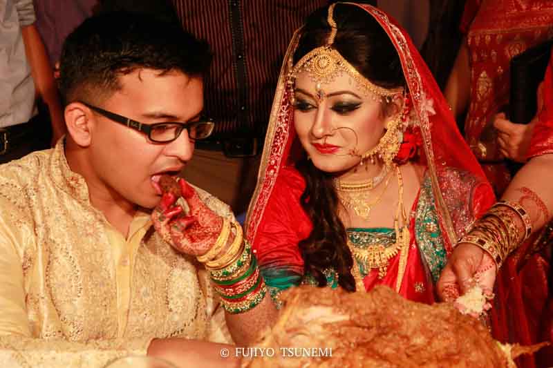 イスラムの結婚式　バングラデシュの結婚式