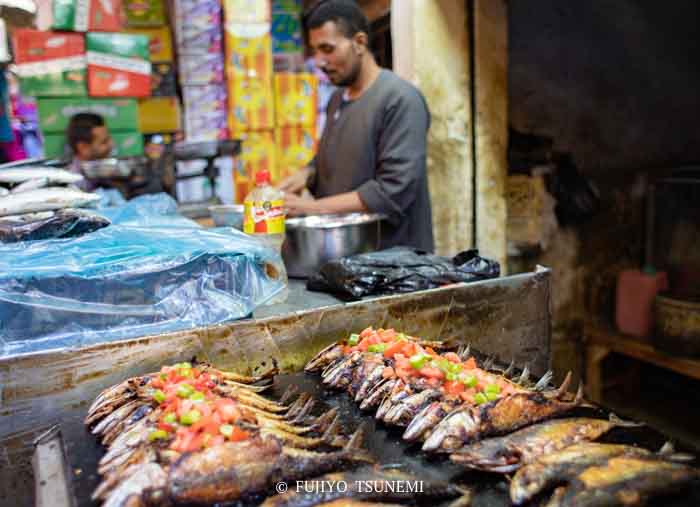 エジプト料理　魚 Egypt good fish