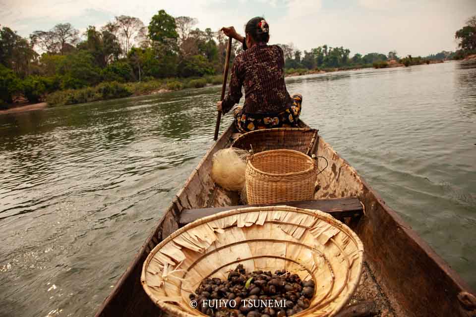 ラオスでホームステイ　laos homestay