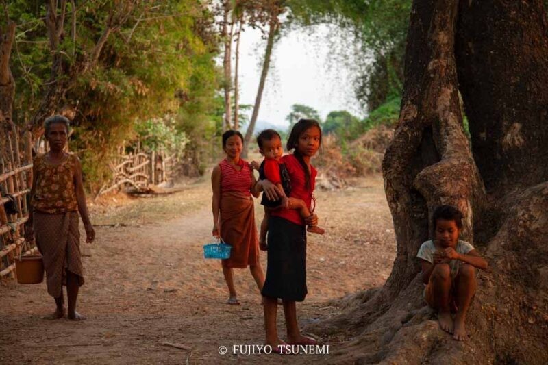 ラオスでホームステイ　laos homestay