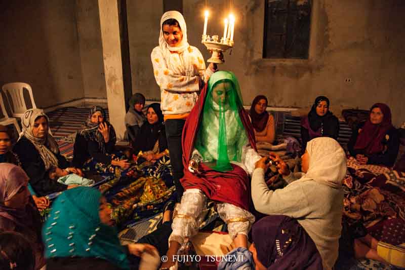 イスラムの結婚式　チュニジアの結婚式　tunisia-wedding