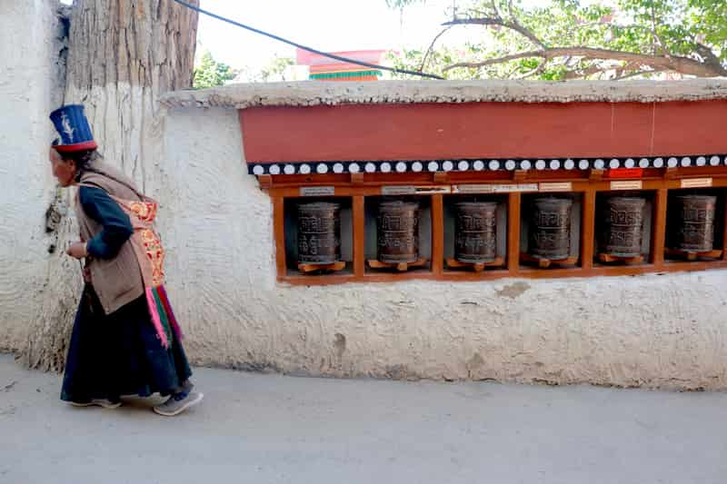 ラダックのアルチ村のホームステイ　Ladakh Alchi