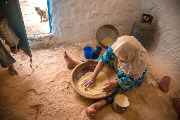 チュニジア料理　Tunisia food Barkoukech