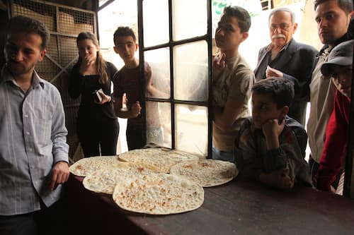 シリアのパン　Syria bread 