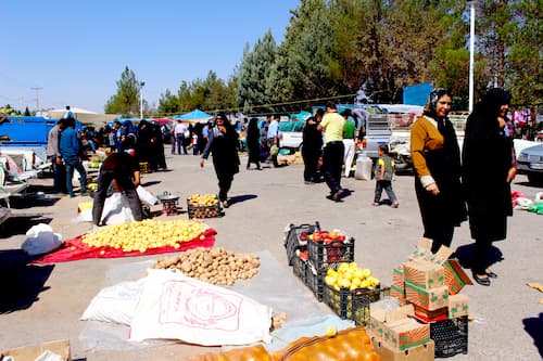 イランの家庭料理 イランのマーケット　Iran house food　Iran market