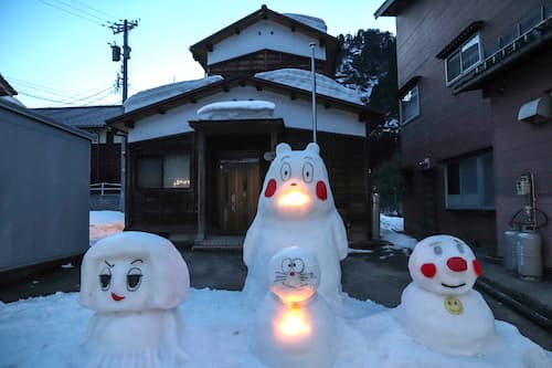日本の雪国の暮らし