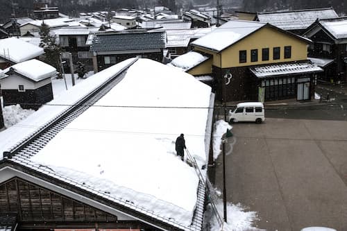 日本の雪国のくらし