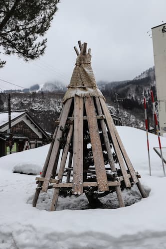 日本の雪国の暮らし