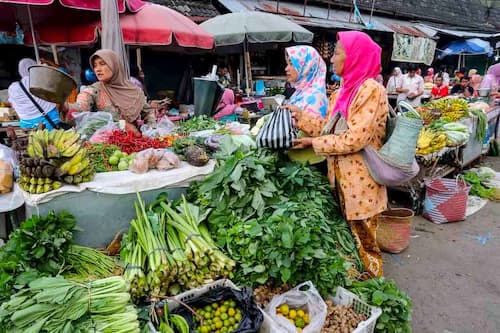 indonesia-borobudur-market　インドネシア　ボロブドゥール市場