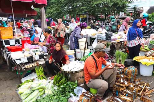 indonesia-borobudur-market　インドネシア　ボロブドゥール市場