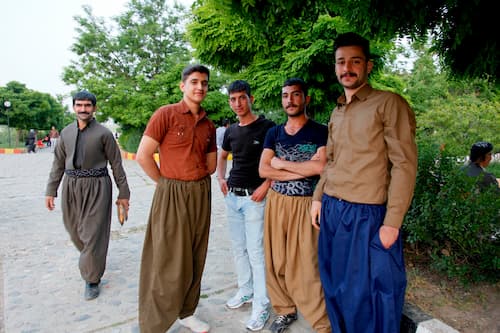 イランのクルド人男性 Iran Kurdish man