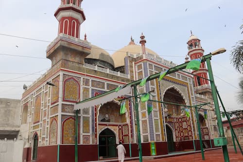 Dai Anga mosque　ラホールのダイ・アンガーモスク