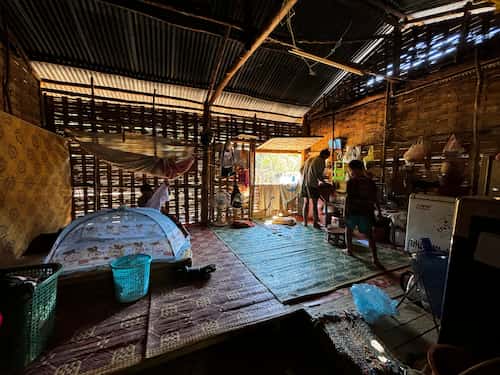 Laos-Nong Khiaw-village ラオス山村の村ノーンキャウ