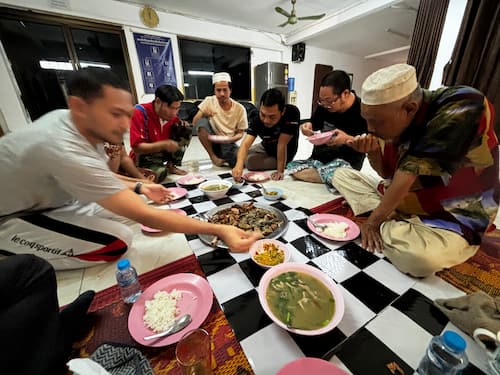 ラオス・ビエンチャンのモスク　Vientiane Masj iAzahar