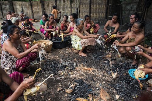 インドネシア、ロンボク島マウリド