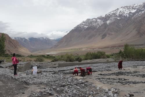 Zangla Nunnery　ザンスカールのザンラ尼僧院