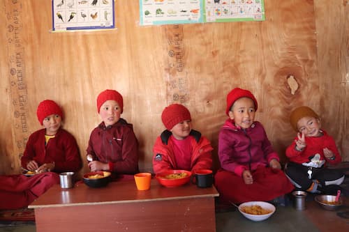 Zangla Nunnery　ザンスカールのザンラ尼僧院