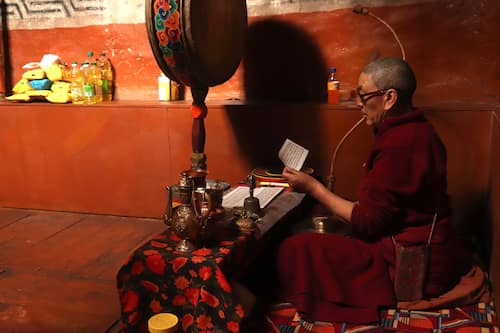 Zangla Nunnery　ザンスカールのザンラ尼僧院