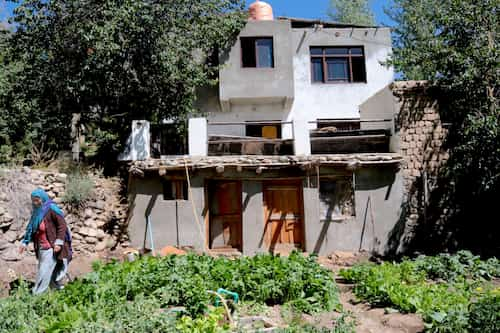 India Kargil house カルギルの家