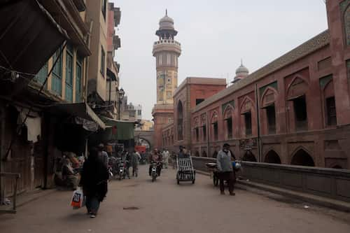 ラホールの旧市街　lahore-old-town