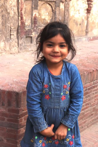 Pakistan Lahore woman　パキスタン・ラホールの女の子