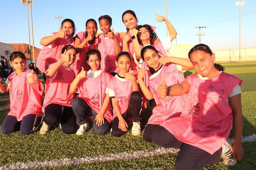 Saudi Arabia girl サウジアラビアの女子サッカー