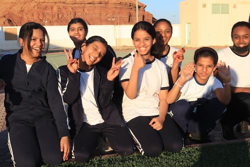 Saudi Arabia girl サウジアラビアの女子サッカー