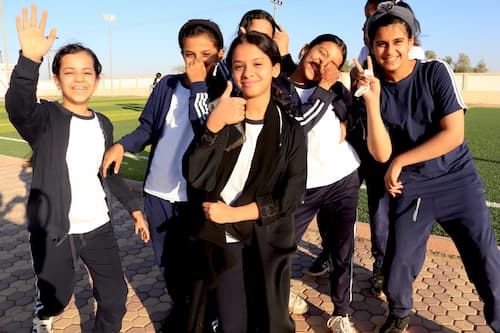 Saudi Arabia girl サウジアラビアの女子サッカー