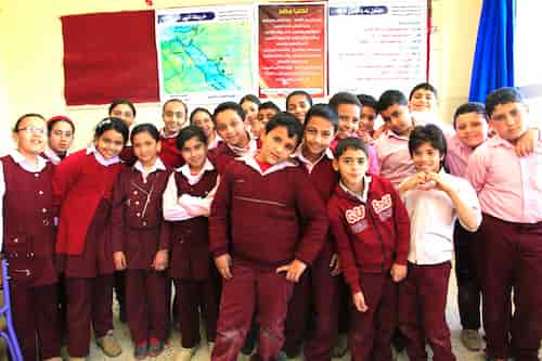 Egypt school エジプトの学校