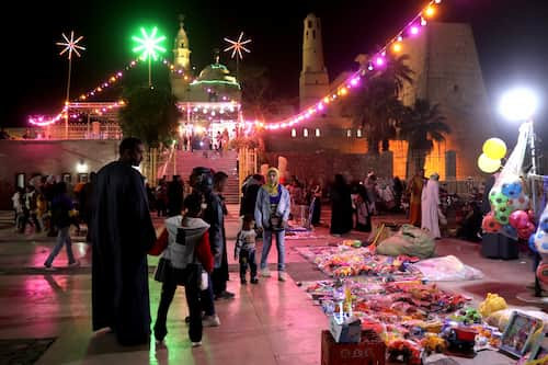 マウリド・アブ・アル＝ハッガーグ　Egypt-Moulid Abu al-Haggag　ルクソールの祭り