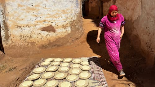 Egypt bread Eish shamsi　エジプトのパン　エイシュ・シャムシー